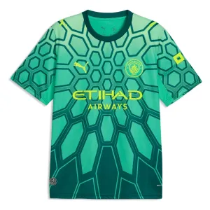 Manchester City Maalivahdin Kotipaita 2026/27 Vihreä