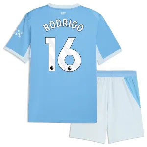 Manchester City Rodrigo 16 Kotipaita Lasten 2026/27 (+ Shortsit)
