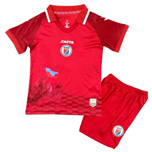 Haiti 3. Paita Lasten MM-kisat 2026 (+ Shortsit)