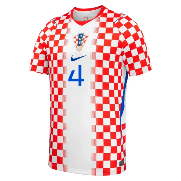 Kroatia Josko Gvardiol 4 Kotipaita MM-kisat 2026