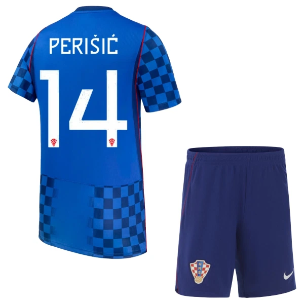 Kroatia Perisic 14 Vieraspaita Lasten MM-kisat 2026 (+ Shortsit) Kroatia Perisic 14 Vieraspaita Lasten MM-kisat 2026 (+ Shortsit)
