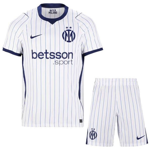 Inter Milan Vieraspaita Lasten 2026/27 (+ Shortsit) Inter Milan Vieraspaita Lasten 2026/27 (+ Shortsit)