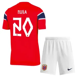 Norja Nusa 20 Kotipaita Lasten MM-kisat 2026 (+ Shortsit)