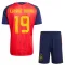Espanja 2 Stars Lamine Yamal 19 Kotipaita Lasten MM-kisat 2026 (+ Shortsit)