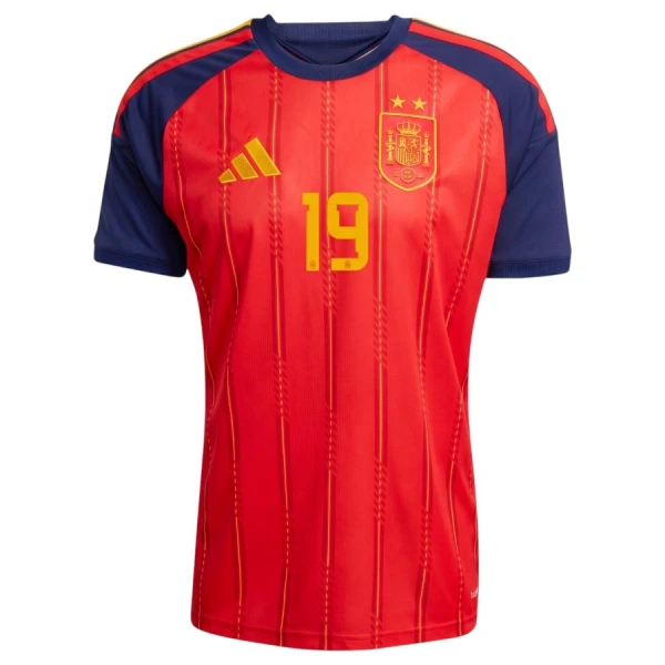 Espanja 2 Stars Lamine Yamal 19 Kotipaita Lasten MM-kisat 2026 (+ Shortsit)