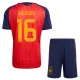 Espanja 2 Stars Rodrigo 16 Kotipaita Lasten MM-kisat 2026 (+ Shortsit) Espanja 2 Stars Rodrigo 16 Kotipaita Lasten MM-kisat 2026 (+ Shortsit)