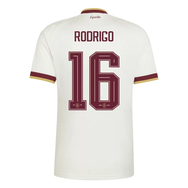 Espanja 2 Stars Rodrigo 16 Vieraspaita MM-kisat 2026