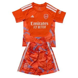 Arsenal Maalivahdin Paita Lasten 2026/27 Oranssi (+ Shortsit)