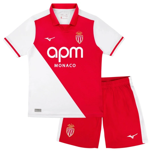 AS Monaco Kotipaita Lasten 2026/27 (+ Shortsit) AS Monaco Kotipaita Lasten 2026/27 (+ Shortsit)