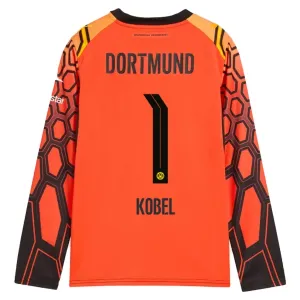 Borussia Dortmund Gregor Kobel 1 Maalivahdin Kotipaita 2026/27 Oranssi Pitkähihainen