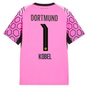 Borussia Dortmund Gregor Kobel 1 Maalivahdin Vieraspaita 2026/27 Vaaleanpunainen