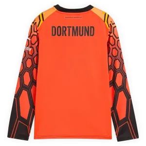 Borussia Dortmund Maalivahdin Kotipaita Lasten 2026/27 Oranssi Pitkähihainen (+ Shortsit)
