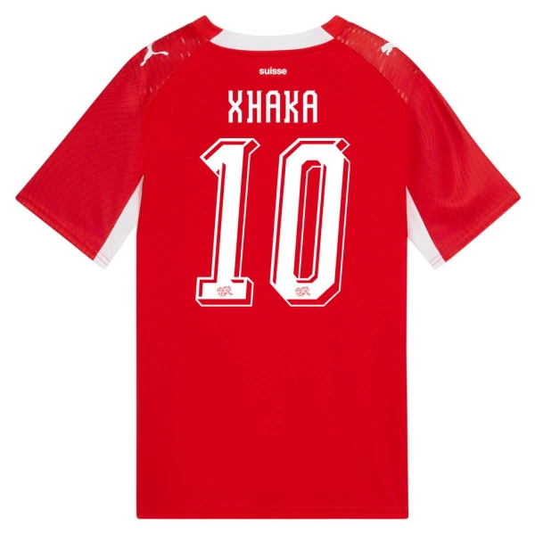 Sveitsi Granit Xhaka 10 Kotipaita MM-kisat 2026 Sveitsi Granit Xhaka 10 Kotipaita MM-kisat 2026