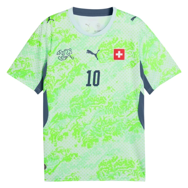 Sveitsi Granit Xhaka 10 Vieraspaita MM-kisat 2026