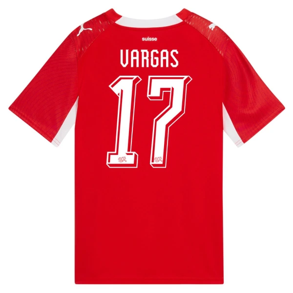 Sveitsi Vargas 17 Kotipaita MM-kisat 2026 Sveitsi Vargas 17 Kotipaita MM-kisat 2026