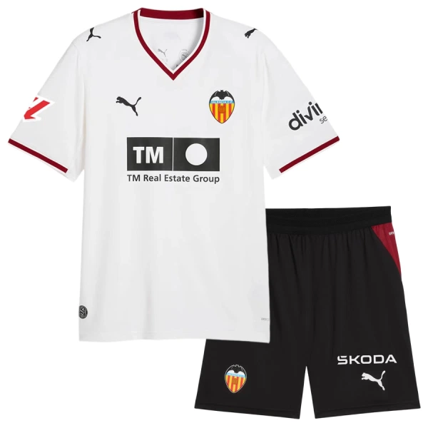 Valencia CF Kotipaita Lasten 2026/27 (+ Shortsit) Valencia CF Kotipaita Lasten 2026/27 (+ Shortsit)