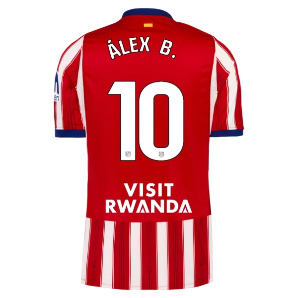 Atlético Madrid Alex B. 10 Kotipaita 2026/27 Atlético Madrid Alex B. 10 Kotipaita 2026/27