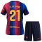FC Barcelona Frenkie de Jong 21 Kotipaita Lasten 2026/27 (+ Shortsit)