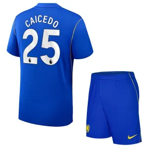Chelsea Moisés Caicedo 25 Kotipaita Lasten 2026/27 (+ Shortsit)