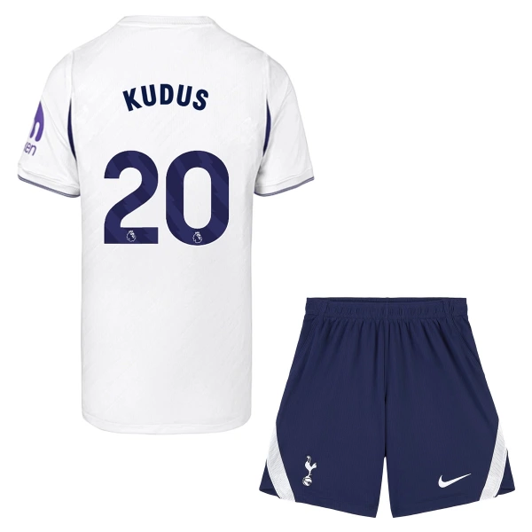 Tottenham Hotspur Kudus 20 Kotipaita Lasten 2026/27 (+ Shortsit) Tottenham Hotspur Kudus 20 Kotipaita Lasten 2026/27 (+ Shortsit)