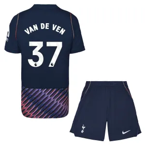 Tottenham Hotspur Micky van de Ven 37 Vieraspaita Lasten 2026/27 (+ Shortsit)