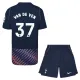 Tottenham Hotspur Micky van de Ven 37 Vieraspaita Lasten 2026/27 (+ Shortsit) Tottenham Hotspur Micky van de Ven 37 Vieraspaita Lasten 2026/27 (+ Shortsit)