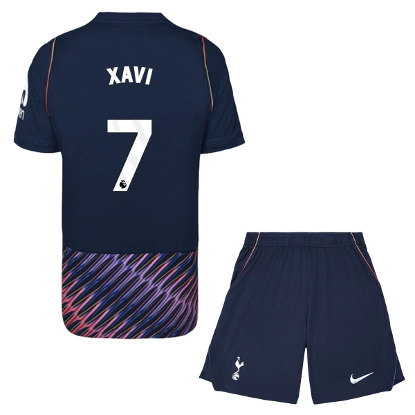 Tottenham Hotspur Xavi 7 Vieraspaita Lasten 2026/27 (+ Shortsit) Tottenham Hotspur Xavi 7 Vieraspaita Lasten 2026/27 (+ Shortsit)