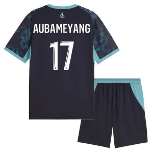 Olympique Marseille Aubameyang 17 Vieraspaita Lasten 2026/27 (+ Shortsit)