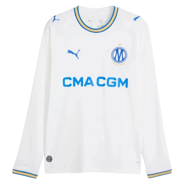 Olympique Marseille Kotipaita 2026/27 Pitkähihainen Olympique Marseille Kotipaita 2026/27 Pitkähihainen