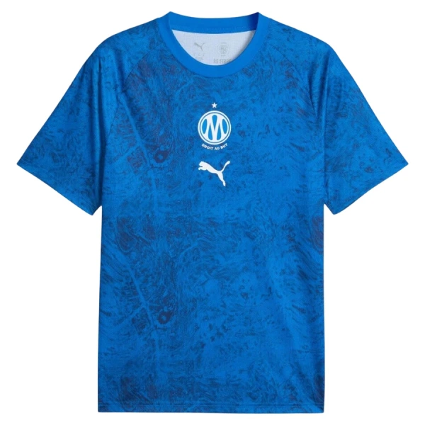 Olympique Marseille Pre-Match Paita 2026/27 Sininen Olympique Marseille Pre-Match Paita 2026/27 Sininen