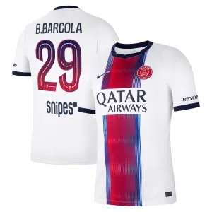 Paris Saint-Germain Bradley Barcola 29 Vieraspaita 2026/27