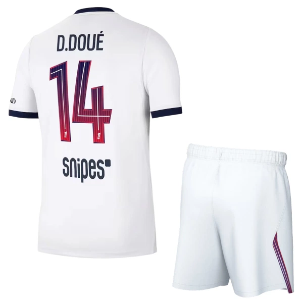 Paris Saint-Germain Désiré Doué 14 Vieraspaita Lasten 2026/27 (+ Shortsit) Paris Saint-Germain Désiré Doué 14 Vieraspaita Lasten 2026/27 (+ Shortsit)