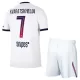Paris Saint-Germain Khvicha Kvaratskhelia 7 Vieraspaita Lasten 2026/27 (+ Shortsit) Paris Saint-Germain Khvicha Kvaratskhelia 7 Vieraspaita Lasten 2026/27 (+ Shortsit)