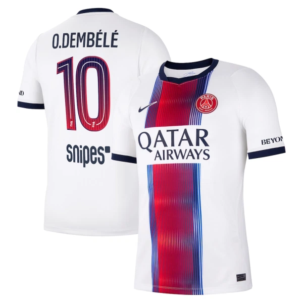 Paris Saint-Germain Ousmane Dembélé 10 Vieraspaita 2026/27 Paris Saint-Germain Ousmane Dembélé 10 Vieraspaita 2026/27
