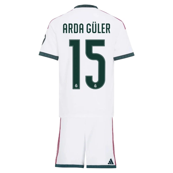 Real Madrid Arda Guler 15 Kotipaita Lasten 2026/27 (+ Shortsit) Real Madrid Arda Guler 15 Kotipaita Lasten 2026/27 (+ Shortsit)