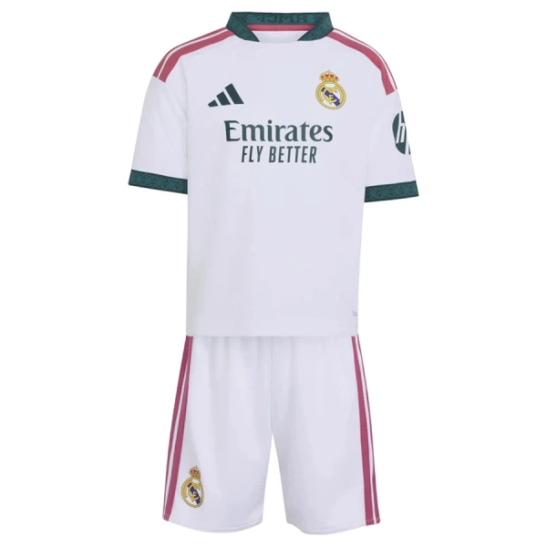 Real Madrid Kotipaita Lasten 2026/27 (+ Shortsit) Real Madrid Kotipaita Lasten 2026/27 (+ Shortsit)