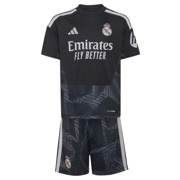 Real Madrid Thibaut Courtois 1 Maalivahdin Kotipaita Lasten 2026/27 (+ Shortsit)