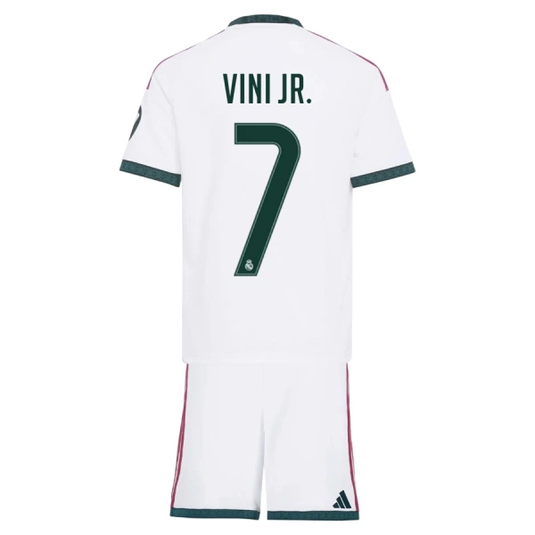 Real Madrid Vinicius Junior 7 Kotipaita Lasten 2026/27 (+ Shortsit) Real Madrid Vinicius Junior 7 Kotipaita Lasten 2026/27 (+ Shortsit)
