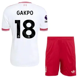 Liverpool Cody Gakpo 18 Vieraspaita Lasten 2026/27 (+ Shortsit) Liverpool Cody Gakpo 18 Vieraspaita Lasten 2026/27 (+ Shortsit)