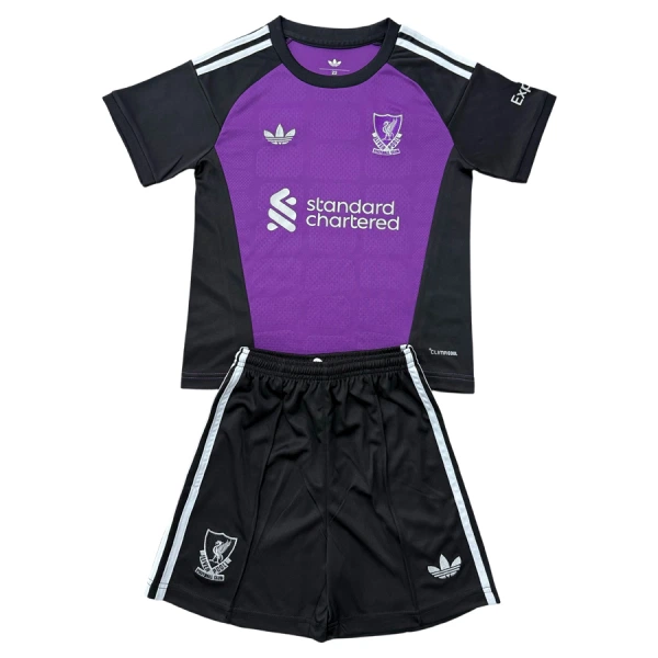 Liverpool Maalivahdin Paita Lasten 2026/27 Violetti (+ Shortsit) Liverpool Maalivahdin Paita Lasten 2026/27 Violetti (+ Shortsit)