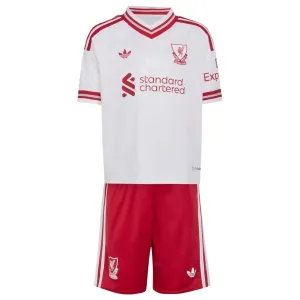 Liverpool Vieraspaita Lasten 2026/27 (+ Shortsit) Liverpool Vieraspaita Lasten 2026/27 (+ Shortsit)