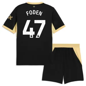Manchester City Phil Foden 47 Vieraspaita Lasten 2026/27 (+ Shortsit) Manchester City Phil Foden 47 Vieraspaita Lasten 2026/27 (+ Shortsit)