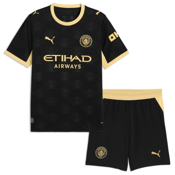 Manchester City Phil Foden 47 Vieraspaita Lasten 2026/27 (+ Shortsit)