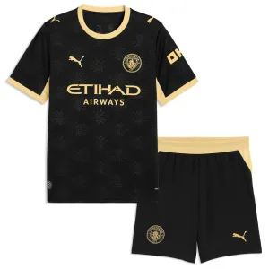 Manchester City Vieraspaita Lasten 2026/27 (+ Shortsit)