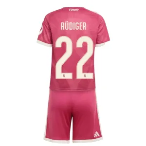 Real Madrid Antonio Rüdiger 22 3. Paita Lasten 2026/27 (+ Shortsit) Real Madrid Antonio Rüdiger 22 3. Paita Lasten 2026/27 (+ Shortsit)