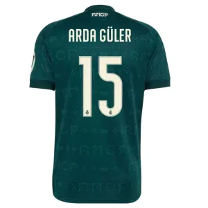 Real Madrid Arda Guler 15 Vieraspaita 2026/27