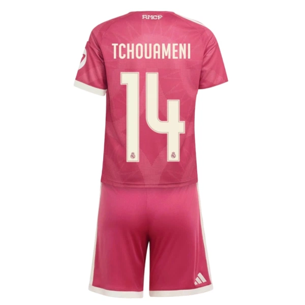 Real Madrid Aurélien Tchouaméni 14 3. Paita Lasten 2026/27 (+ Shortsit) Real Madrid Aurélien Tchouaméni 14 3. Paita Lasten 2026/27 (+ Shortsit)
