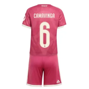 Real Madrid Eduardo Camavinga 6 3. Paita Lasten 2026/27 (+ Shortsit) Real Madrid Eduardo Camavinga 6 3. Paita Lasten 2026/27 (+ Shortsit)