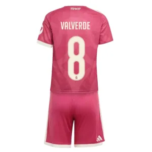 Real Madrid Federico Valverde 8 3. Paita Lasten 2026/27 (+ Shortsit) Real Madrid Federico Valverde 8 3. Paita Lasten 2026/27 (+ Shortsit)