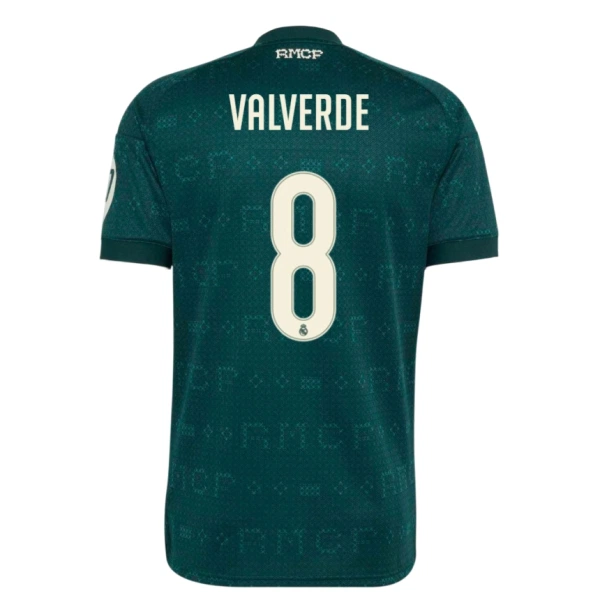 Real Madrid Federico Valverde 8 Vieraspaita 2026/27 Real Madrid Federico Valverde 8 Vieraspaita 2026/27